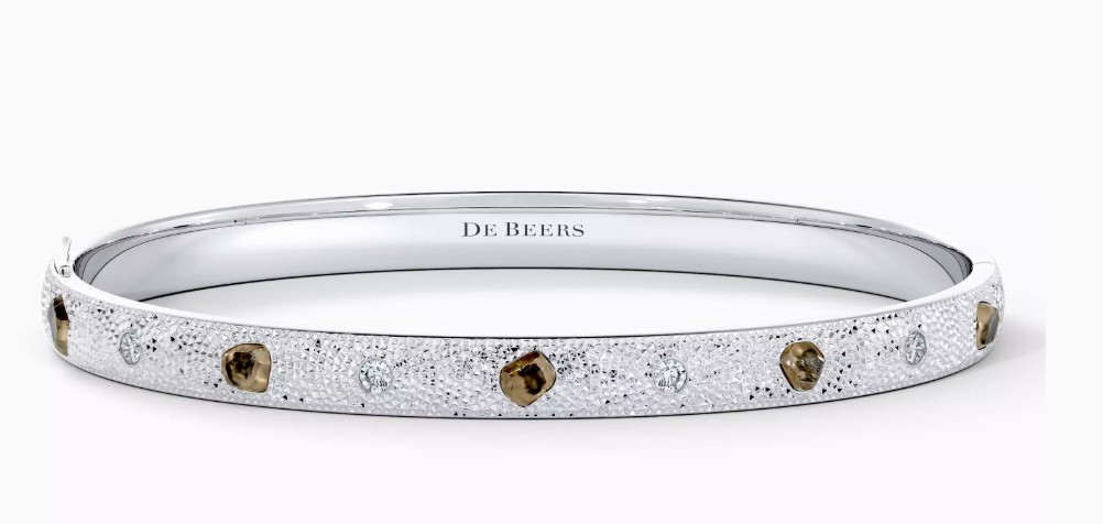De Beers - Bracelet Talisman en Or Blanc