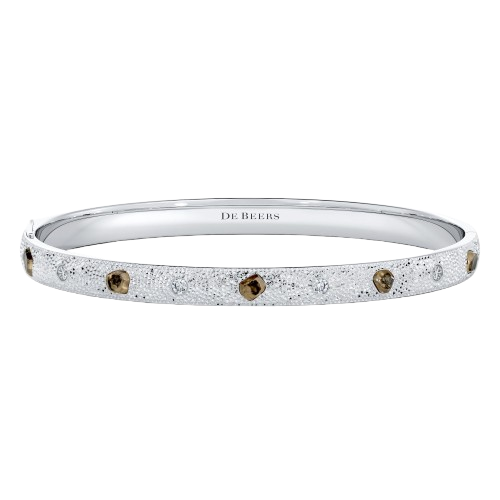 De Beers - Bracelet Talisman en Or Blanc