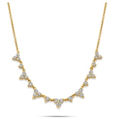 Amélia – Collier diamants en or jaune 18 carats – 0,51 ct